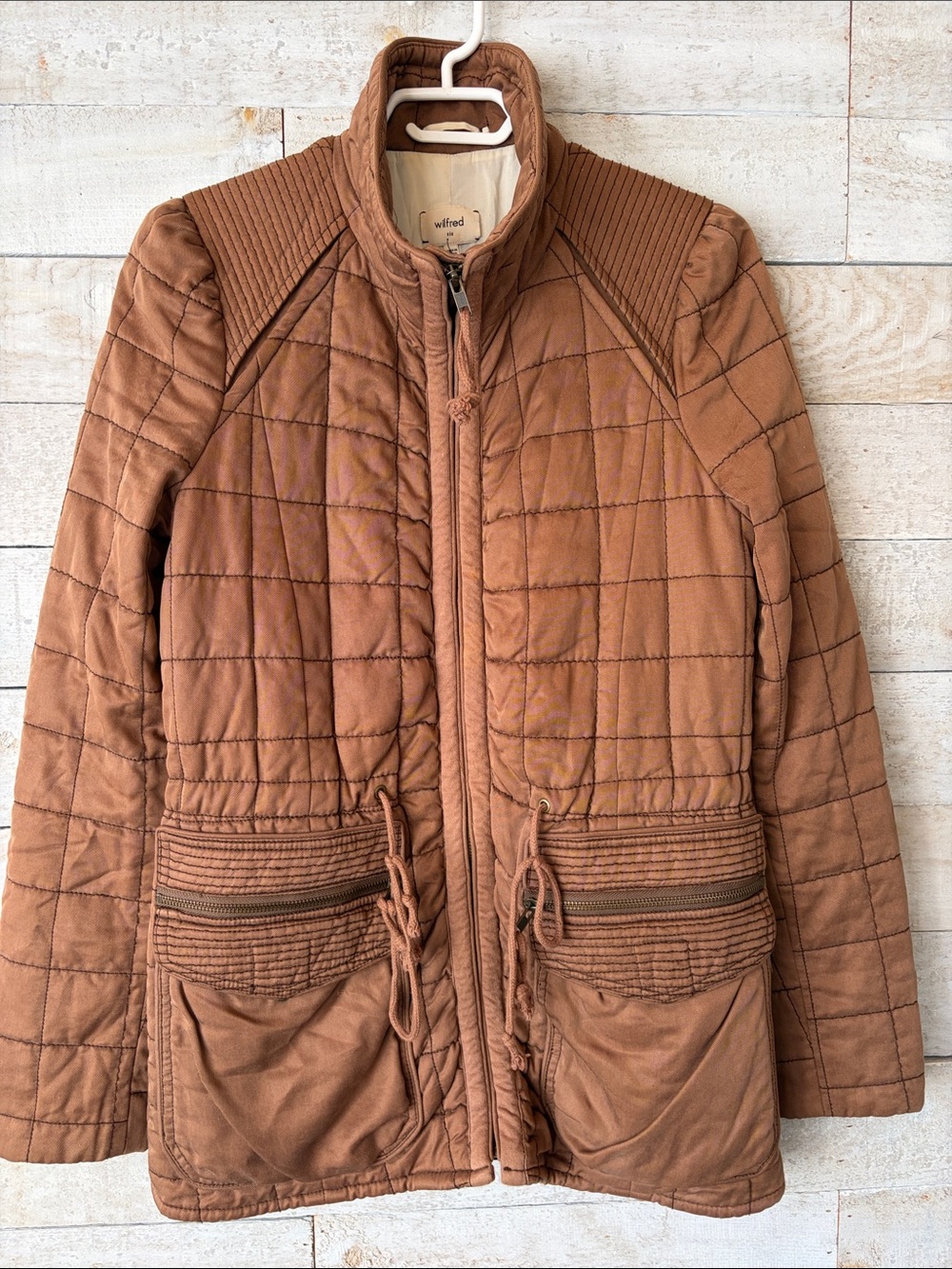 Aritzia Wilfred Marquis quilted jacket - Picture 2 of 8